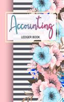 Accounting Ledger: Din A5, 6 Column Payment Record, Record and Tracker Log Book, Personal Checking Account Balance Register, Checking Account Transaction Register .Sim(9 Accounting Ledger Book)
