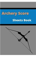 Archery Score Sheets Book