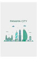Panama City Minimalist Travel Notebook [Lined] [6x9] [110 pages]