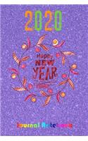 Happy New Year 2020 journal notebook