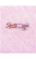 Sketchbook for Drawing: 120 Pages of 8.5"x11" Blank Paper for Drawing, Sketching and Creative Doodling. Personalized Artist Notebook and Sketchbook Journal