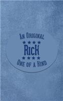 Rick: Personalized Writing Journal for Men