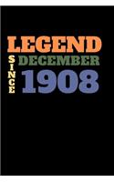Legend since December 1908