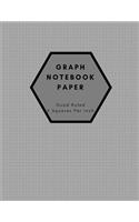 Graph Notebook Paper Quad Ruled 5 Squares Per Inch