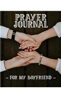 Prayer Journal for My Boyfriend: 3 Month Prayer Notebook for a Girl in Love to Write in
