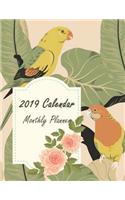 2019 Calendar Monthly Planner