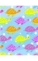 Turtle Notebook: Culorful Cute Animal Journal Book Ruled Lined Page Paper For Kids Boy Girl Preschool Kindergaten Primary School Great For Writing Diary Activity Not(1 Turtle Notebook)