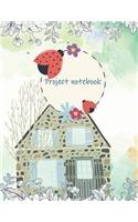 Project notebook: Organize Notes, Ideas, Follow Up, Project Management, Business Planner Notebook 120 pages 8.5" x 11"