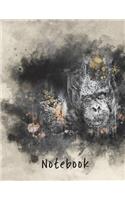 Notebook: Chimpanzee 2 8.5x11(Notebook)