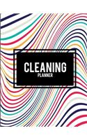 Cleaning Planner: Beautiful Book, 2019 Weekly Cleaning Checklist, Household Chores List, Cleaning Routine Weekly Cleaning Checklist 8.5" X 11" Cleaning and Organizing Your House