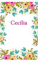 Cecilia: Cecilia Journal Diary Notebook