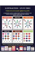 Vorschulnummer Arbeitsmappe (Subtraktion - Stufe Drei): 12 Kindergarten-Arbeitsbücher zum Preis von einem. Insgesamt über 300 druckbare Arbeitsblätter(32 Vorschulnummer Arbeitsmappe)