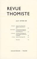 Revue Thomiste - 3/2008: (Revue Thomiste)