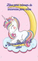 Libro para colorear de unicornios para niños