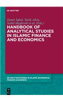 Handbook of Analytical Studies in Islamic Finance and Economics