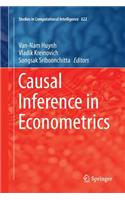 Causal Inference in Econometrics