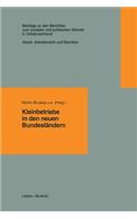 Kleinbetriebe in den neuen Bundesländern