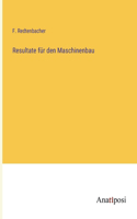 Resultate für den Maschinenbau