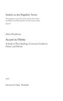 Accent in Hittite