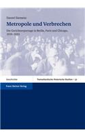 Metropole Und Verbrechen
