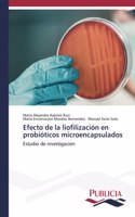 Efecto de la liofilización en probióticos microencapsulados