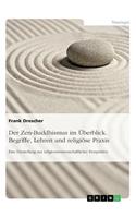 Der Zen-Buddhismus im Überblick. Begriffe, Lehren und religiöse Praxis