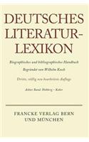 Deutsches Literatur-Lexikon, Band 8, Hohberg- Kober
