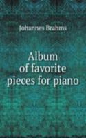 Album of favorite pieces for piano