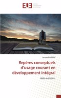 Repères conceptuels d'usage courant en développement intégral