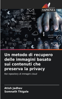Un metodo di recupero delle immagini basato sui contenuti che preserva la privacy