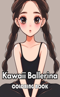 Kawaii Ballerina Coloring Book
