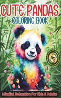 Cute Pandas Coloring Book