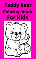 Teddy bear Coloring book For Kids