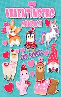 Valentinstag Malbuch für Kinder