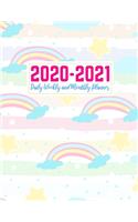 2020-2021 Daily Weekly and Monthly Planner
