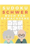 Sudoku Schwer Buch Für Erwachsene: 400 Großdruck Schwer Sudokus mit Lösungen