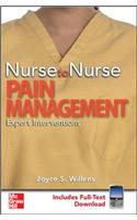 Nurse to Nurse Pain Management