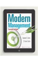 Modern Management: Concepts and Skills Plus Mymanagementlab with Pearson Etext -- Access Card Package