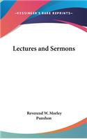 Lectures and Sermons