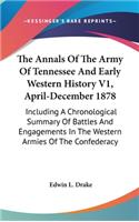The Annals Of The Army Of Tennessee And Early Western History V1, April-December 1878