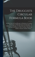 Druggists Circular Formula Book