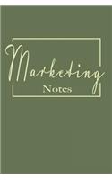 Marketing notes