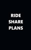2019 Daily Planner Ride Share Plans Black White Design 384 Pages: 2019 Planners Calendars Organizers Datebooks Appointment Books Agendas
