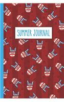 Summer Journal: Cute Vacation and Travel Journal for Kids
