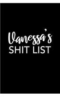 Vanessa's Shit List