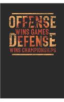 Offense Wins Games Defense Wins Championships