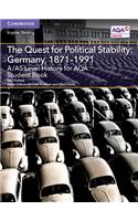 A/AS Level History for AQA The Quest for Political Stability: Germany, 1871–1991 Student Book