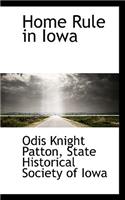 Home Rule in Iowa
