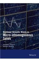 Nonlinear Acoustic Waves in Micro-inhomogeneous Solids