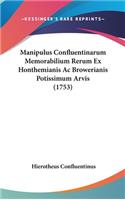 Manipulus Confluentinarum Memorabilium Rerum Ex Honthemianis AC Browerianis Potissimum Arvis (1753)